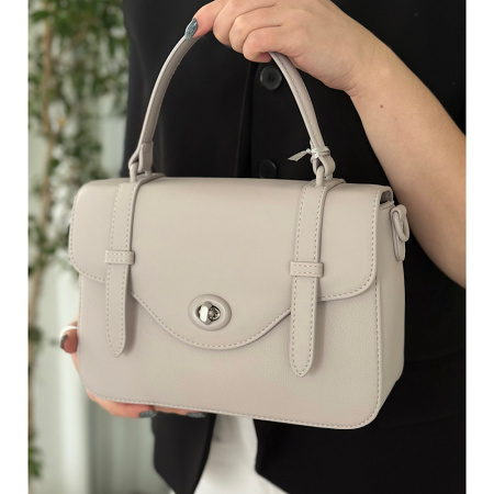 Сумка женская кросс боди из кожзаменителя David Jones 28965 холодный сиреневый