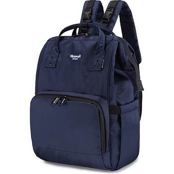 Рюкзак жіночий міський текстильний Himawari 24081 синій