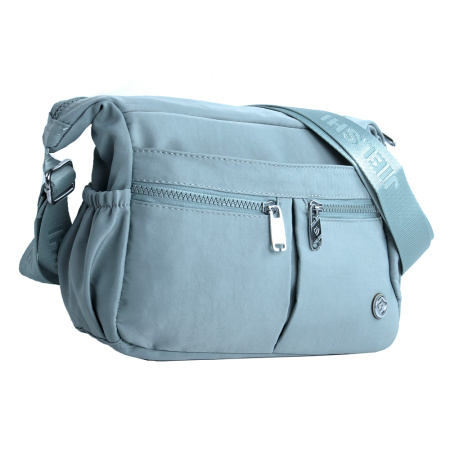 Женская сумка кросс-боди текстильная HK25527 мятного цвета