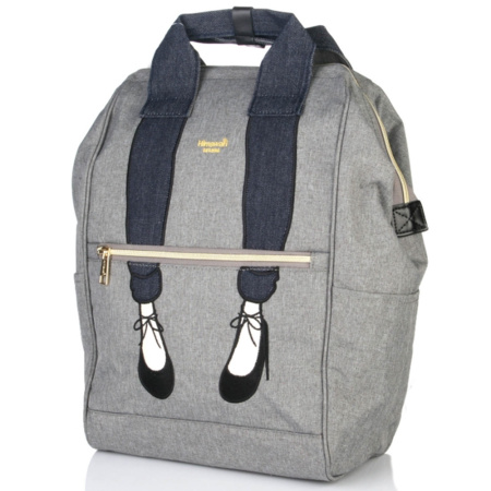 Стильный городской рюкзак с принтом Himawari 20160 серый