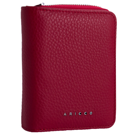 Женский кожаный кошелек Alfa Ricco 20402 красный