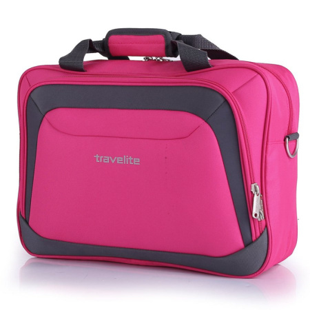 Дорожная текстильная сумка на двух ручках Travelite 13645 розовая 