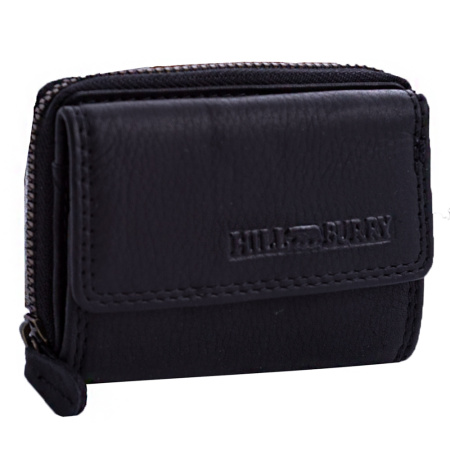 Кошелек мужской кожаный Hill burry W-HB18983 черный (Германия)