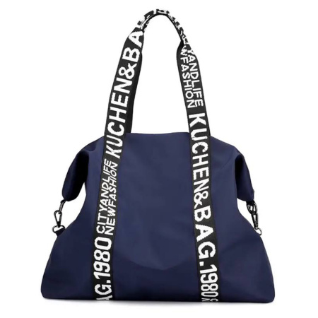 Текстильная сумка-шоппер 17502 синяя