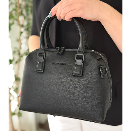 Сумка женская кросс боди из кожзаменителя David Jones 28966 черная