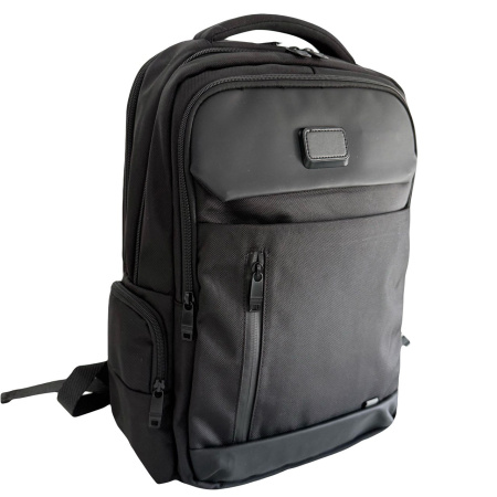 Рюкзак мужской городской текстильный Cantlor 28390 черный