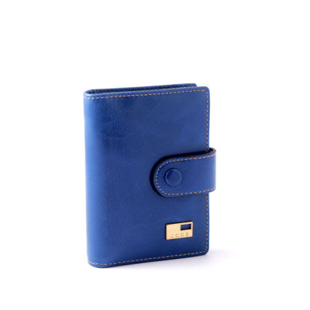 Візитниця жіноча шкіряна JCCS V-JS01656 синя
