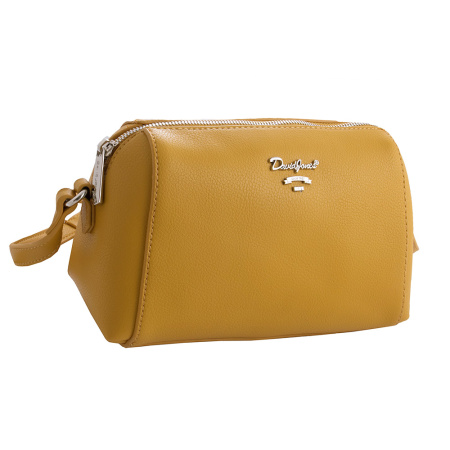 Женская сумочка кросс-боди David Jones 20492 желтая