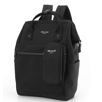 Рюкзак женский городской текстильный Himawari 27438 черный