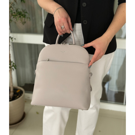 Рюкзак жіночий міський з еко шкіри David Jones 28931 холодний бузковий