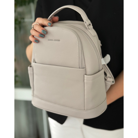 Рюкзак женский горосдкой из кожзаменителя David Jones 28937 холодный сиреневый