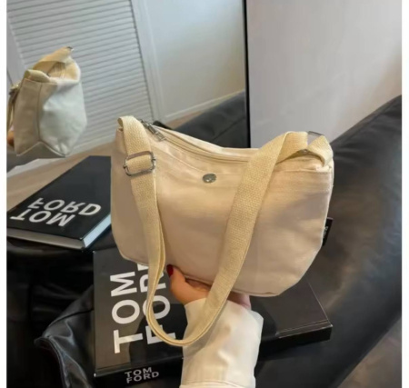 Сумка женская кросс боди текстильная TXT 29018 белая