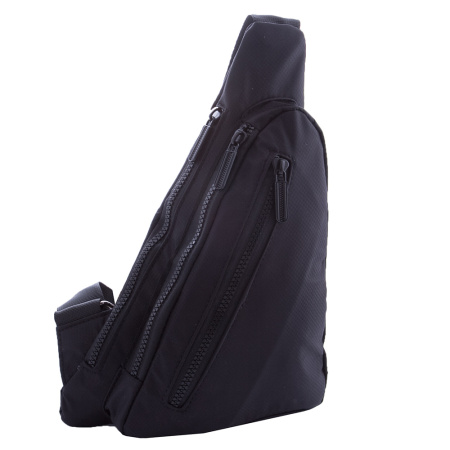 Мужская сумка слинг текстильная NN 20622 черная