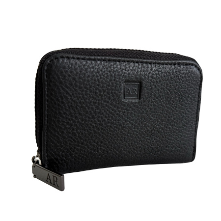 Візитниця чоловіча з натуральної шкіри Alfa Ricco 28729 чорна