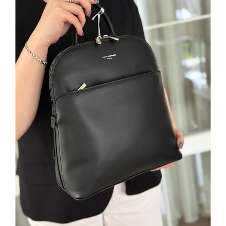 Рюкзак женский городской из кожзаменителя David Jones 28929 черный