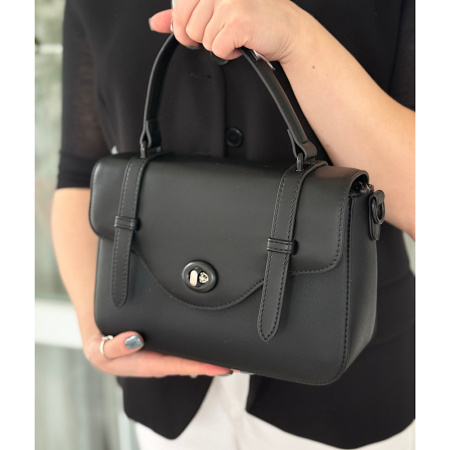 Сумка женская кросс боди из кожзаменителя David Jones 28961 черная