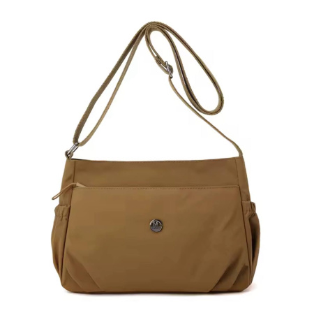 Сумка женская кросс боди текстильна TXT 29022 коричневая