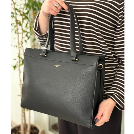 Сумка жіноча з еко шкіри David Jones 29148 чорна