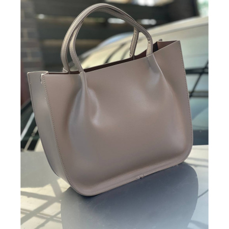 Сумка жіноча з еко шкіри NN 26545 темний беж