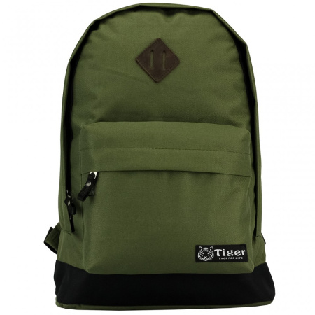 Мужской текстильный рюкзак Tiger 11248 зеленый 